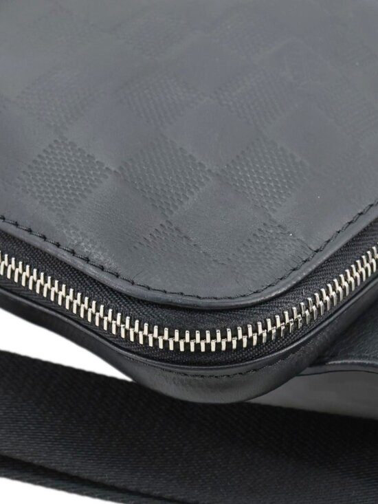Louis Vuitton  Avenue Sling Damier Infini Leather Backpack Bag Black main image 4